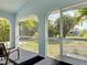 Wonderful outdoor space from this screened lanai with comfortable furniture to sit and relax at 3192 Pinetree St, Port Charlotte, FL 33952