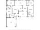 Detailed floor plan showcasing the layout and dimensions of each room in the home at 4255 13Th Ne Ln, St Petersburg, FL 33703