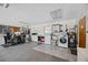 Spacious garage area equipped with laundry facilities and ample storage space at 4531 Crystal Rd, Venice, FL 34293