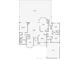Detailed floorplan of home showcasing layout of kitchen, bedrooms, living spaces, and lanai/pool at 5035 Collingswood Blvd, Port Charlotte, FL 33948