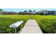 Dock with seating at 5035 Collingswood Blvd, Port Charlotte, FL 33948