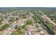 An aerial shot displaying the community layout of the neighborhood and waterway at 5417 Maccaughey Dr, North Port, FL 34287