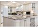 Kitchen with stainless steel appliances at 627 Alhambra Rd # 1103, Venice, FL 34285