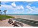 A shuffleboard court is just steps away from the sandy beach with a beautiful ocean view at 627 Alhambra Rd # 1103, Venice, FL 34285