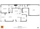 Detailed floor plan showcasing a 1420 sq ft layout with labeled rooms, including bedrooms, kitchen, and living areas at 9413 Carnaby Dr, Venice, FL 34293