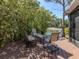 Relax on this backyard deck that offers scenic water views and natural shade at 11924 Tempest Harbor Loop, Venice, FL 34292