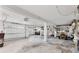 Spacious unfinished garage ready to be designed for workshop, storage, and more at 1500 Lemon Bay Dr, Venice, FL 34293