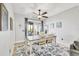 Dining room with slider doors to the outside at 1500 Lemon Bay Dr, Venice, FL 34293