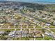 Expansive aerial shot of a waterfront community with numerous canals and residential properties under the sun at 1537 Overbrook Rd, Englewood, FL 34223