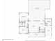 Detailed floor plan showcasing the layout of the bedrooms, kitchen, living spaces, and outdoor patio at 1537 Overbrook Rd, Englewood, FL 34223