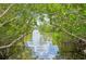 Scenic water view framed by lush mangroves, offering a tranquil and private natural setting at 1537 Overbrook Rd, Englewood, FL 34223