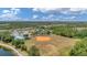 Overhead shot of community park with recreation fields, tennis courts, and green spaces at 2094 Mesic Hammock Way, Venice, FL 34292
