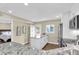 Bright modern kitchen with white cabinets, stainless steel appliances, and plenty of counter space at 250 Santa Maria St # 216, Venice, FL 34285