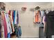 Spacious walk-in closet with ample storage and shelving for organization at 4305 Sandune Ave, North Port, FL 34287