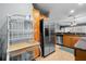 Functional kitchen with stainless steel appliances, granite countertops, and ample storage at 8405 Placida Rd # 206, Placida, FL 33946