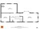 Floorplan showing layout for the second floor, including baths and bedrooms at 938 The Rialto, Venice, FL 34285