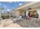 Outdoor patio space ideal for relaxation with scenic views at 11026 Barnsley Dr, Venice, FL 34293