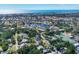 Beautiful aerial view of the community and coastline, offering serene residential living at 140 Avenida De La Isla, Nokomis, FL 34275