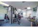 Well-equipped gym with exercise machines and free weights for a complete fitness routine at 1711 Gondola Park Dr # 1711, Venice, FL 34292