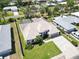 A lovely home with a well-kept lawn, mature landscaping, and an attached two-car garage at 201 Bayside Ct, Nokomis, FL 34275