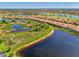 Picturesque Sarasota National showcasing serene water features and meticulously maintained landscaping at 24193 Gallberry Dr, Venice, FL 34293