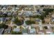 Neighborhood aerial view with a home that has a private pool at 271 Manor Rd, Venice, FL 34293
