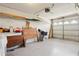 A spacious garage offers ample storage space for vehicles and other belongings at 930 Capri Isles Blvd # 120, Venice, FL 34292