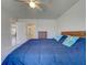 Cozy bedroom with a comfortable bed, plush bedding, and access to an en-suite bathroom, providing a relaxing retreat at 13150 Huerta St, Venice, FL 34293