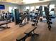 Well-equipped fitness center with modern exercise machines and plenty of natural light at 13150 Huerta St, Venice, FL 34293