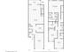 Detailed floor plan showcasing the layout of the home's two floors and room dimensions at 20237 Lagente Cir, Venice, FL 34293