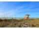 Lifeguard station on sandy beach, ready to protect swimmers and beachgoers for relaxing day at 264 Caserta Ct, Nokomis, FL 34275