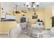 Inviting breakfast nook that adjoins the kitchen with granite counters and modern appliances at 5265 Neville Ter, Port Charlotte, FL 33981