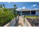 Dock on waterfront property at 617 Bonito Ave, Nokomis, FL 34275