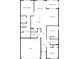 Detailed floor plan of the home showcasing layout, including bedrooms, bathrooms, kitchen, and living areas at 8997 Excelsior Loop, Venice, FL 34293