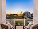 Relax on the balcony and enjoy the spectacular views of the property and the ocean at 9810 Eagle Preserve Dr, Englewood, FL 34224