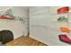 Spacious walk-in closet with shelving to maximize storage solutions at 11186 Batello Dr, Venice, FL 34292
