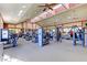 Fitness center with a variety of exercise equipment and ample natural light at 11186 Batello Dr, Venice, FL 34292