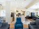 Open-concept living space with view of living room, kitchen and dining room at 1124 W Hillsborough Blvd, North Port, FL 34288