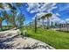 Fun playground area with climbing structure and plenty of green space for to enjoy at 17515 Jadestone Ct, Venice, FL 34293