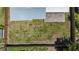 Aerial view of the property featuring backyard with new patio and fence at 2108 Lee Ln, Sarasota, FL 34231