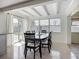 Dining room with backyard views at 2108 Lee Ln, Sarasota, FL 34231