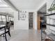 Hallway connects the dining room, living space, and laundry room at 2108 Lee Ln, Sarasota, FL 34231