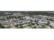 An aerial view showcasing the vibrant neighborhood, with easy access to shopping, dining, and local businesses at 2108 Lee Ln, Sarasota, FL 34231
