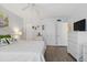 Bright and spacious main bedroom with ensuite bathroom and stylish decor at 244 Saint Augustine # 605, Venice, FL 34285