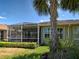 The home features a screened lanai with space for entertaining and enjoying the Florida weather at 275 Capulet Dr, Venice, FL 34292