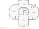 Floor plan of third floor with living room, kitchen, and bathroom at 320 O Day, Englewood, FL 34223