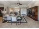 Inviting living area featuring tile floors and comfortable seating at 353 Marsh Creek Rd, Venice, FL 34292
