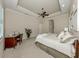 Spacious main bedroom with tray ceiling, ceiling fan, and neutral colors, offers a relaxing retreat at 353 Marsh Creek Rd, Venice, FL 34292