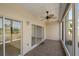 This beautiful outdoor space features tile floors and plenty of sunlight at 406 Cerromar N Cir # 128, Venice, FL 34293
