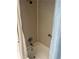 Enclosed shower with a showerhead, faucet, and curtain at 411 Cervina N Dr # 493, Venice, FL 34285